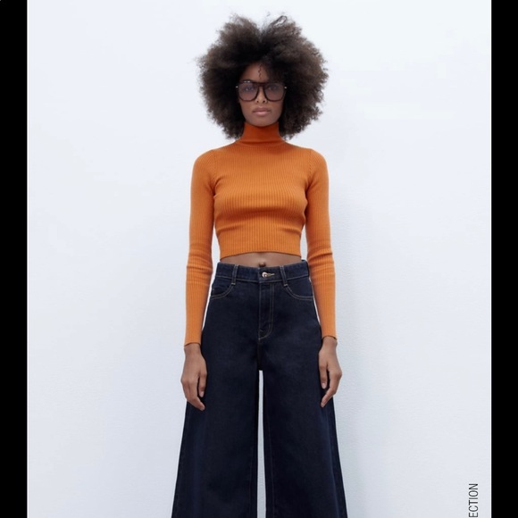 NWT! Zara open back knit sweater - Picture 5 of 9